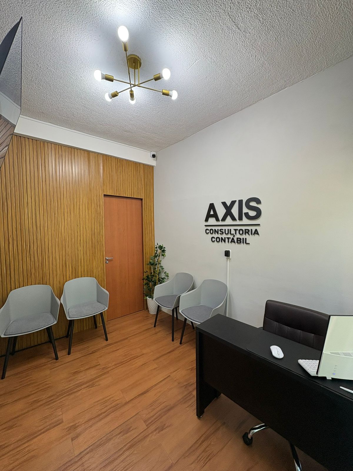 Recepção do escritório da AXIS Consultoria Contábil em Manaus